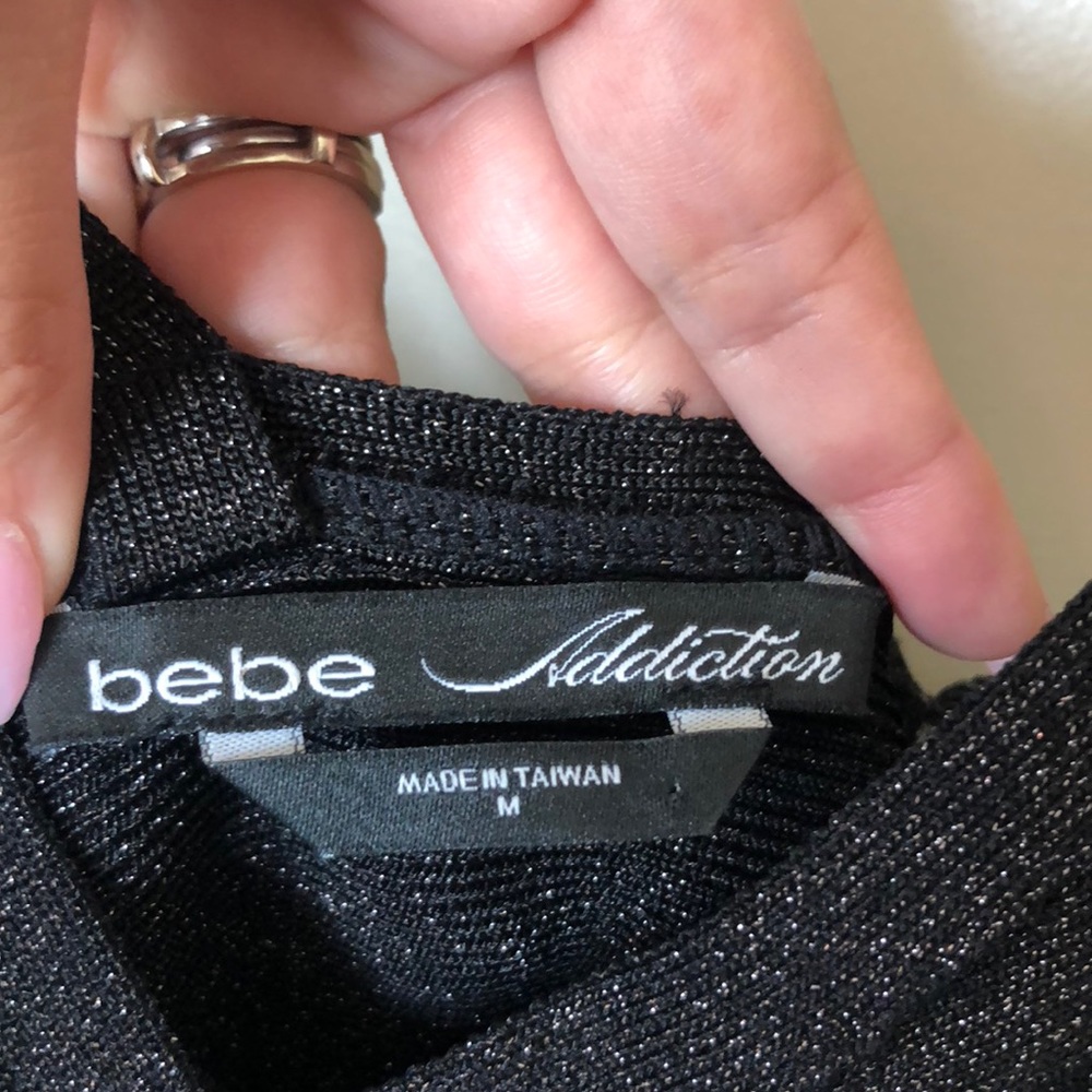 BEBE sparkle bandage dress - Picture 3 of 4